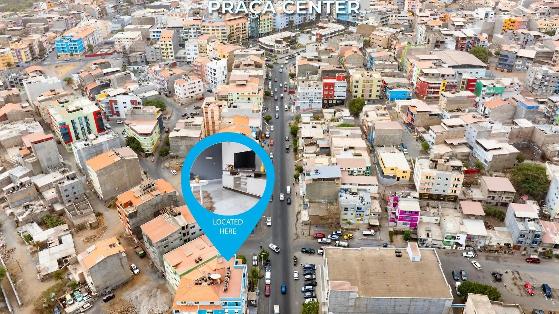 City Center Charm: 2-Bdr Apt In Palmarejo - Lcgr Praia